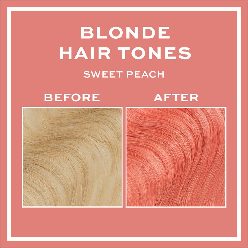 Revolution Haircare Tones For Blondes Baume Teinté Pour Cheveux Blonds Teinte Sweet Peach 150 Ml