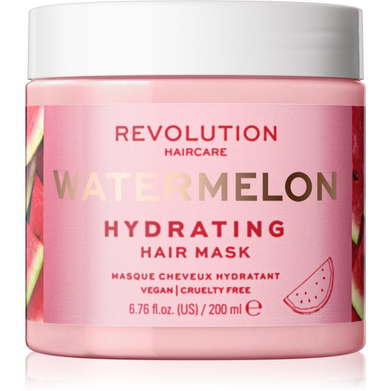 Revolution Haircare Hair Mask Watermelon drėkinamoji plaukų kaukė 200 ml