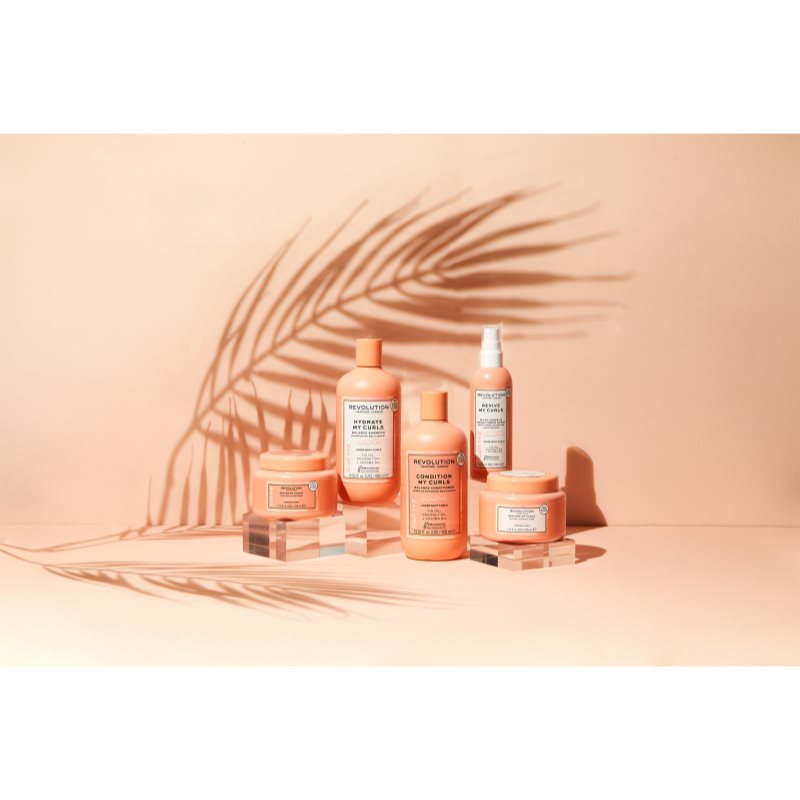 Revolution Haircare My Curls 1+2 Restore My Curls Masque De Nuit Régénérateur  Pour Cheveux Bouclés 220 Ml