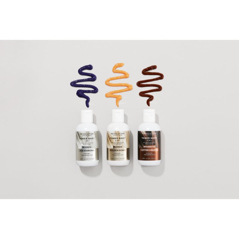 Revolution Haircare Toner Shot Blonde Golden Honey nourishing toning mask 3-in-1 shade Blonde Golden Honey 100 ml