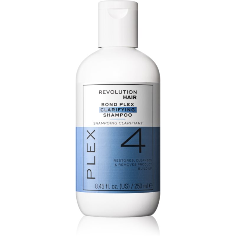 Revolution Haircare Plex Restore No.4 Bond Clarifying Shampoo globoko čistilni šampon za suhe in poškodovane lase 250 ml