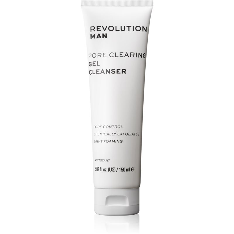 Revolution Man Pore Clearing čistilni gel za hidracijo kože in zmanjšanje por 150 ml