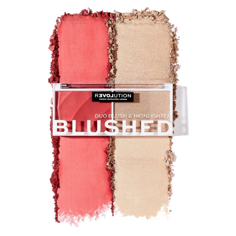 Revolution Relove Colour Play Blusher With Illuminator Shade Cute 5,8 G