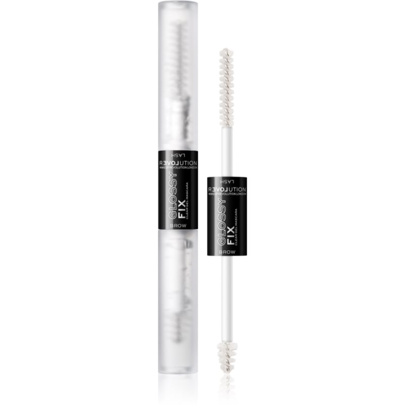 Revolution Relove Glossy Fix transparent mascara for lashes and brows 2 ml

