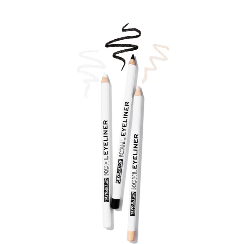 Revolution Relove Kohl Eyeliner контурний олівець для очей відтінок Black 1,2 гр