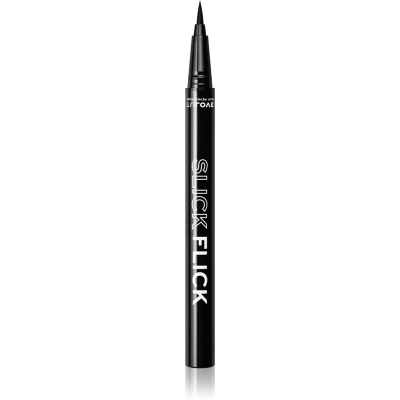 Revolution Relove Slick Flick Precise Liquid Eyeliner Shade Black 0,7 G