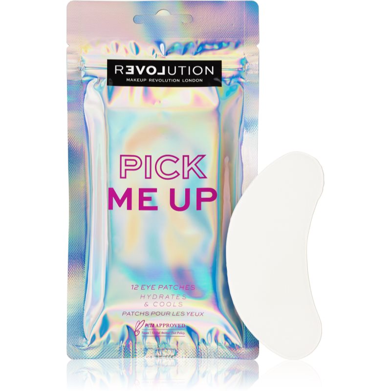 Revolution Relove Pick Me Up eye contour mask with cooling effect 12x1 pc
