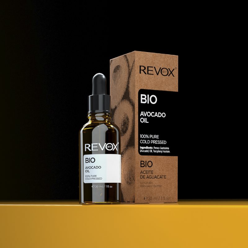 Revox B77 BIO Avocado Oil 100% Pure Bio-Avocadoöl zum nähren und Feuchtigkeit spenden 30 ml