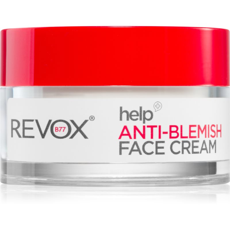 Revox B77 Help Anti-Blemish Face Cream Crème Hydratante Anti-imperfections De La Peau 50 Ml