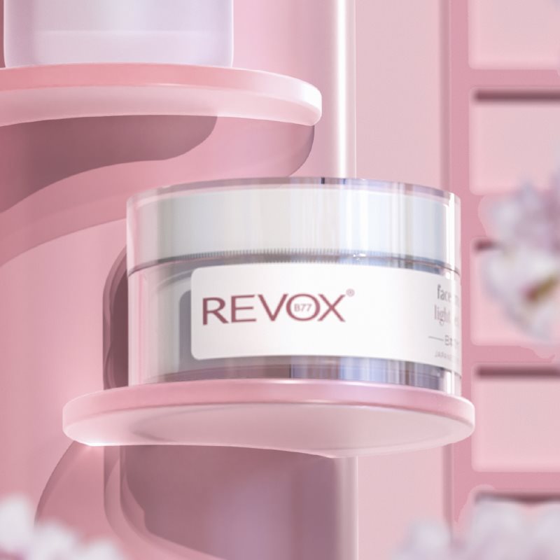 Revox B77 Japanese Routine Face Cream Light Texture leichte feuchtigkeitsspendende Creme für das Gesicht 50 ml