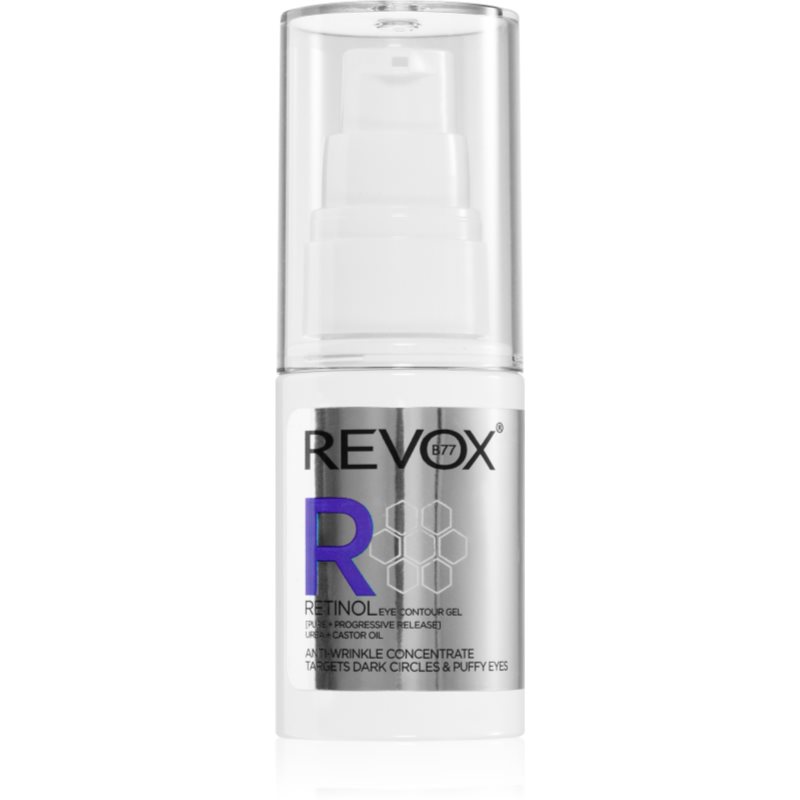 Revox B77 Retinol Eye Contour Gel Ögonkräm mot rynkor för att behandla svullnad och mörka ringar 30 ml female