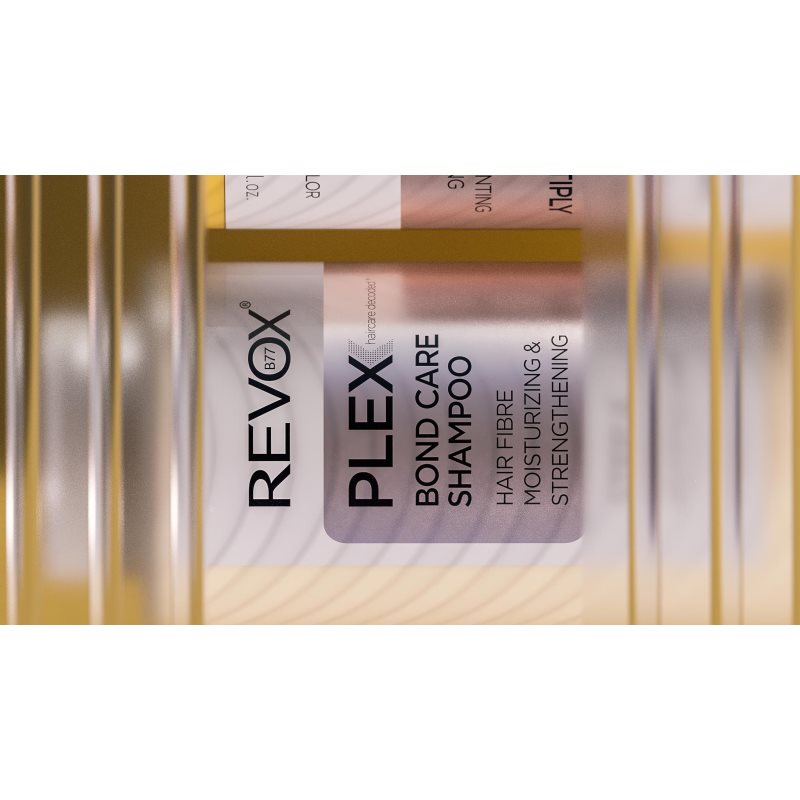 Revox B77 PLEX Bond Care Shampoo. Step 4 stärkendes Shampoo mit feuchtigkeitsspendender Wirkung 260 ml
