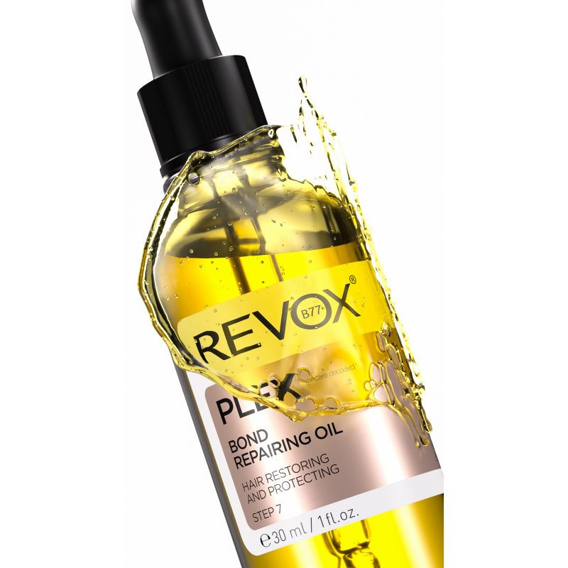 Revox B77 PLEX Bond Repairing Oil. Step 7 nährendes Öl für glänzendes und geschmeidiges Haar 30 ml