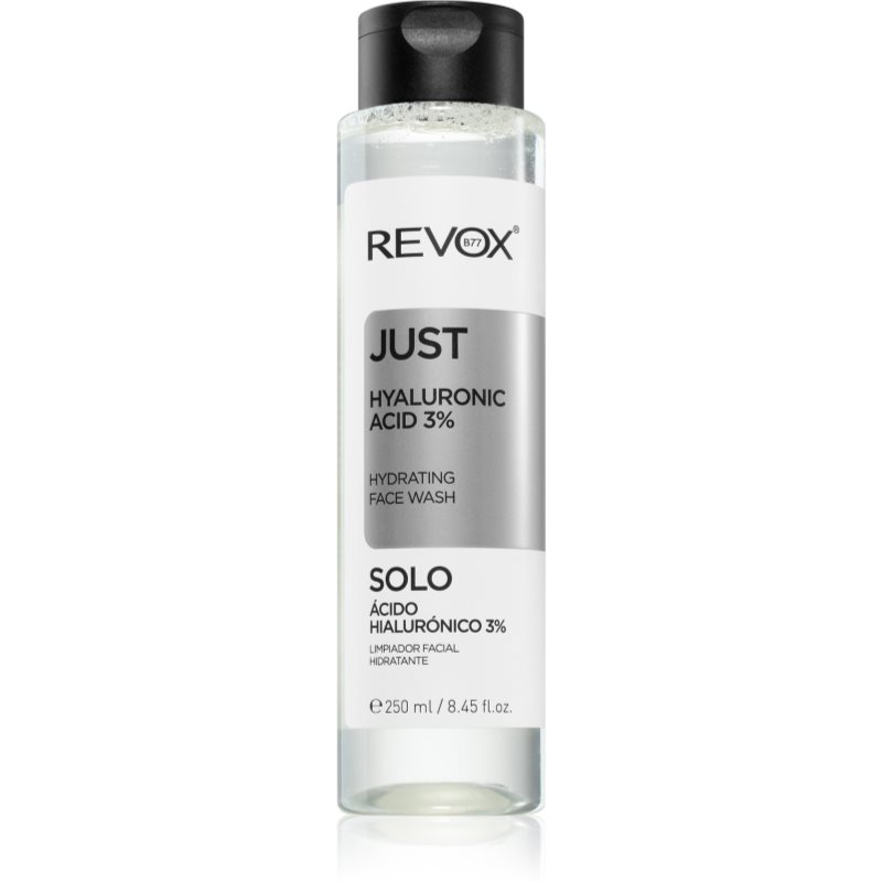 Revox B77 Just Hyaluronic Acid 3% feuchtigkeitsspendendes Reinigungsgel für das Gesicht 250 ml