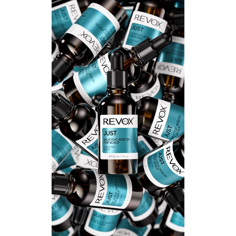 Revox B77 JUST Salicylic Acid 2% tiefreinigendes Serum für die Kopfhaut 30 ml