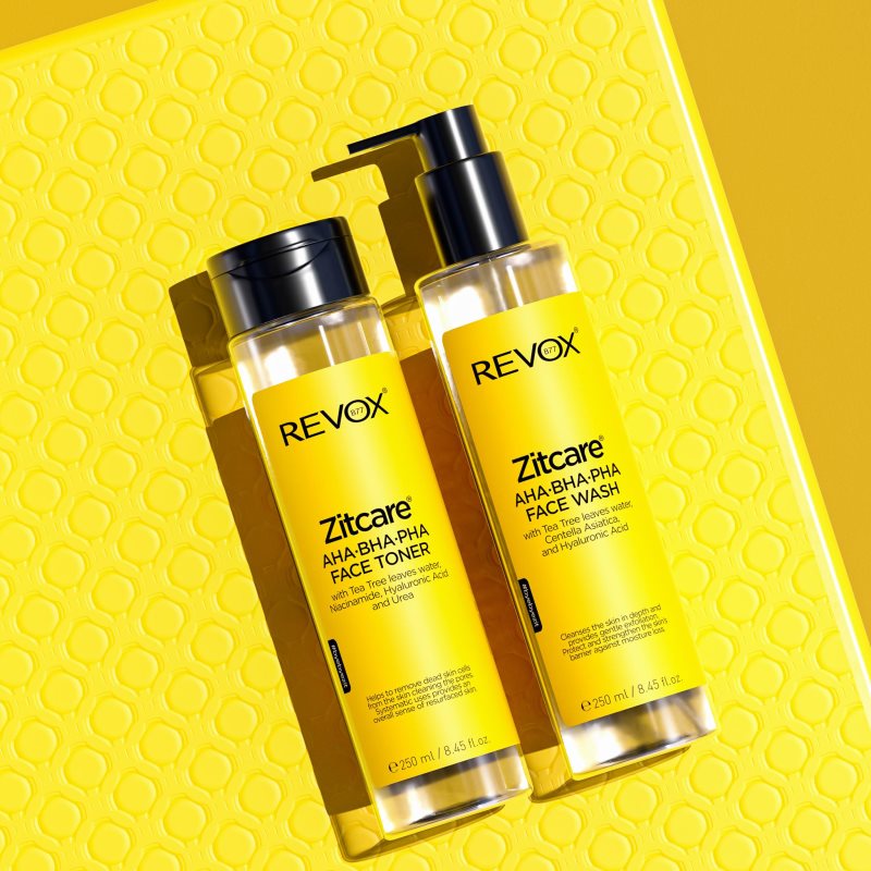 Revox B77 Zitcare AHA BHA PHA Active Face Toner sanftes Reinigungstonikum 250 ml