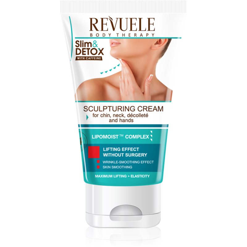 Revuele Slim & Detox With Caffeine modelling cream for neck and decollete 150 ml
