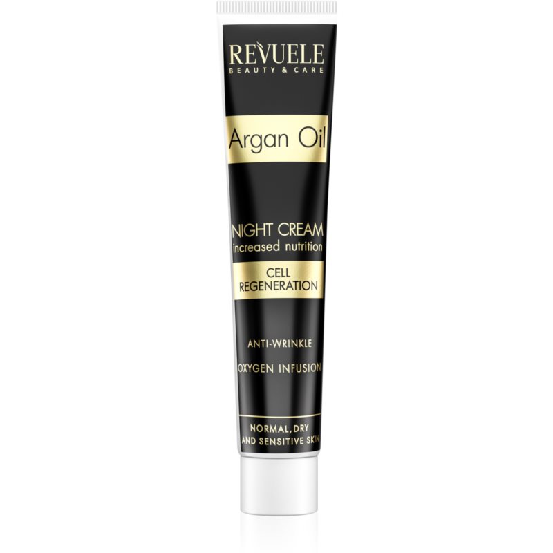 Revuele Argan Oil Night Cream regenerating night cream for the face 50 ml
