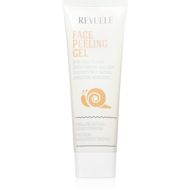 Revuele Face Peeling Gel Snail Filtrate jemný enzymatický peeling pro rozjasnění pleti 80 ml