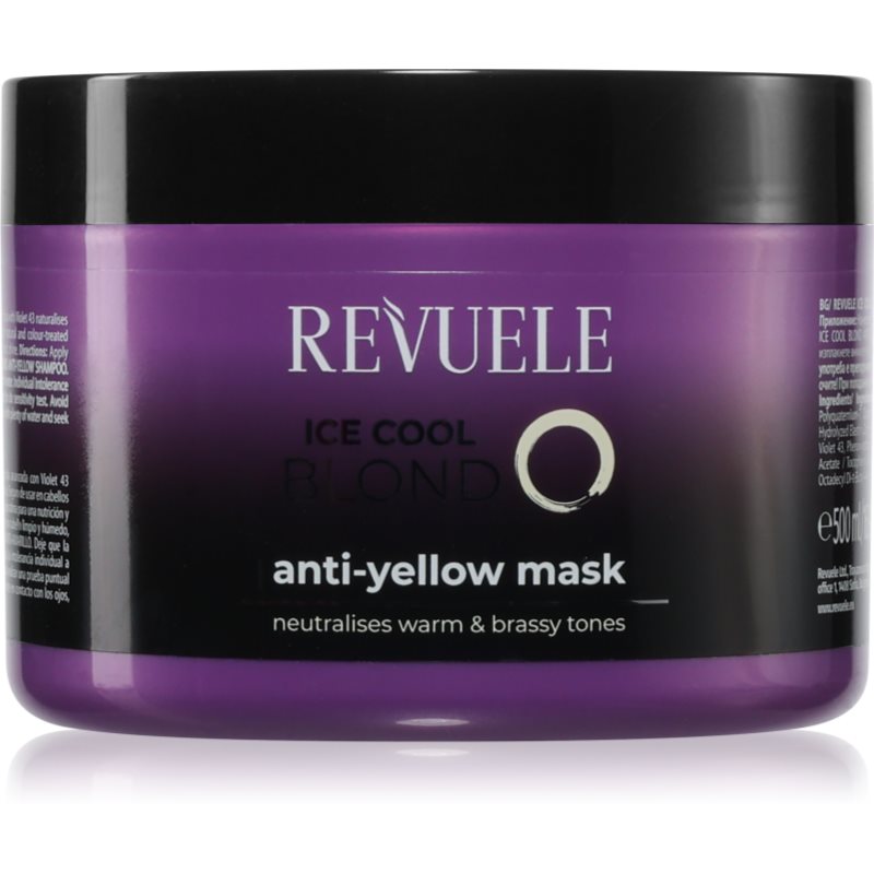 Revuele Ice Cool Blond маска против жълти оттенъци за руса коса 500 мл.