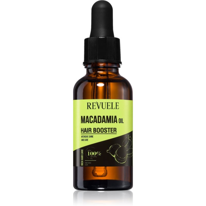 Revuele Macadamia Oil Hair Booster ápoló olaj festett hajra 30 ml