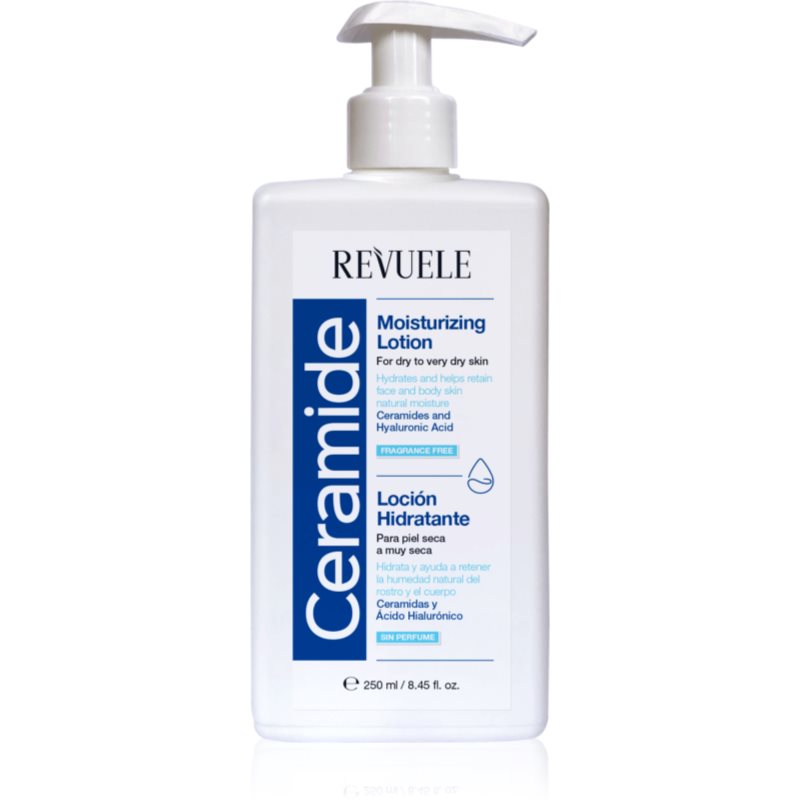 Revuele Ceramide Moisturizing Lotion moisturising face and body lotion for dry to very dry skin 250 