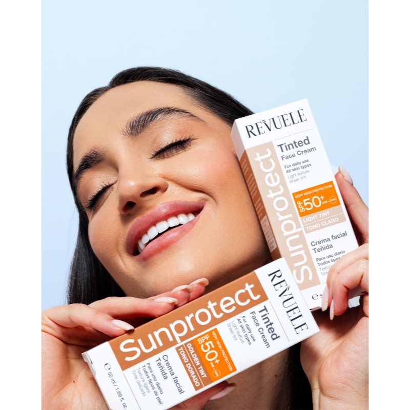 Revuele Sunprotect Tinted Face Cream tónovací ochranný krém SPF 50+ odstín Light Tint 50 ml (obrázek 5)