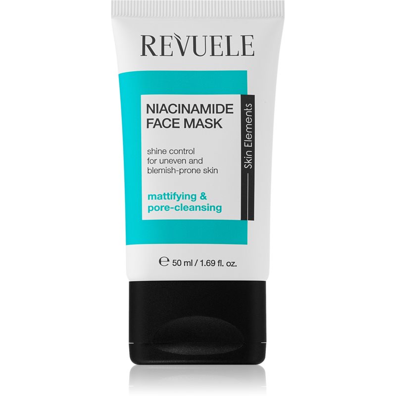 Revuele Niacinamide Face Mask čistiaca maska pre redukciu kožného mazu a minimalizáciu pórov 50 ml