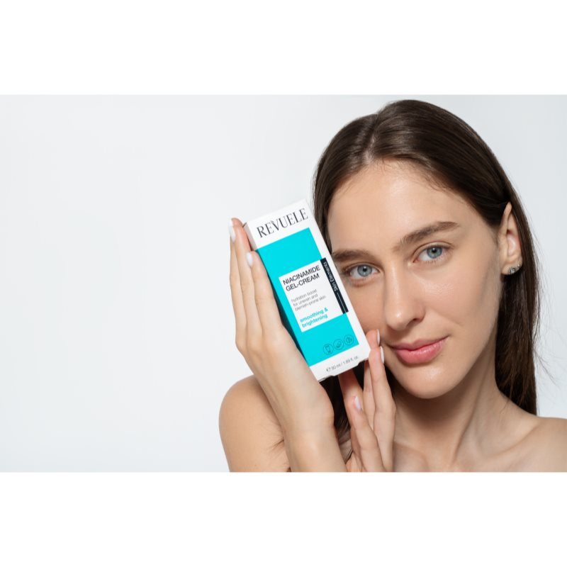 Revuele Niacinamide Gel-Cream hydratačný fluid pre rozjasnenie a vyhladenie pleti 50 ml (obrázok 3)