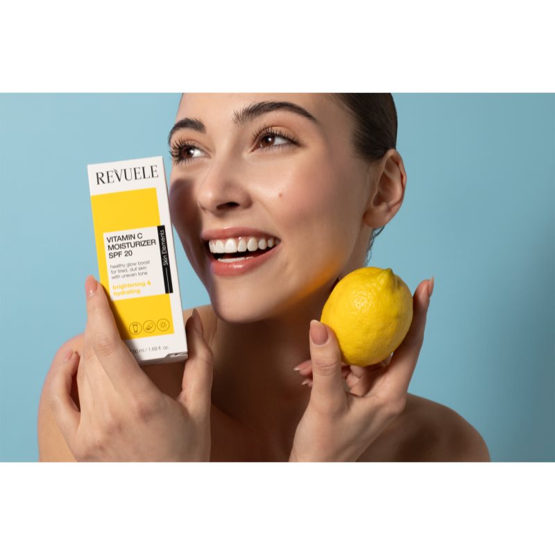 Revuele Vitamin C Moisturizer SPF 20 hydratační a rozjasňující pleťový krém SPF 20 50 ml (obrázek 4)