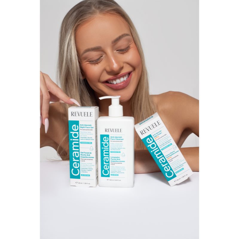 Revuele Ceramide Anti-Blemish Night Face Gel gel proti nedokonalostem na noc 40 ml (obrázek 4)