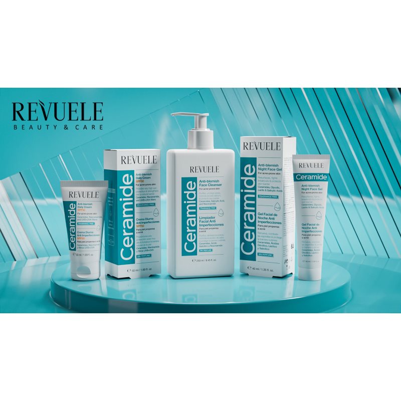 Revuele Ceramide Anti-Blemish Night Face Gel gel proti nedokonalostem na noc 40 ml (obrázek 5)