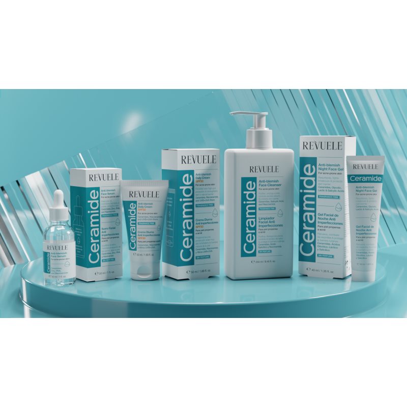Revuele Ceramide Anti-Blemish Face Cleanser čisticí gel pro problematickou pleť, akné 250 ml (obrázek 4)