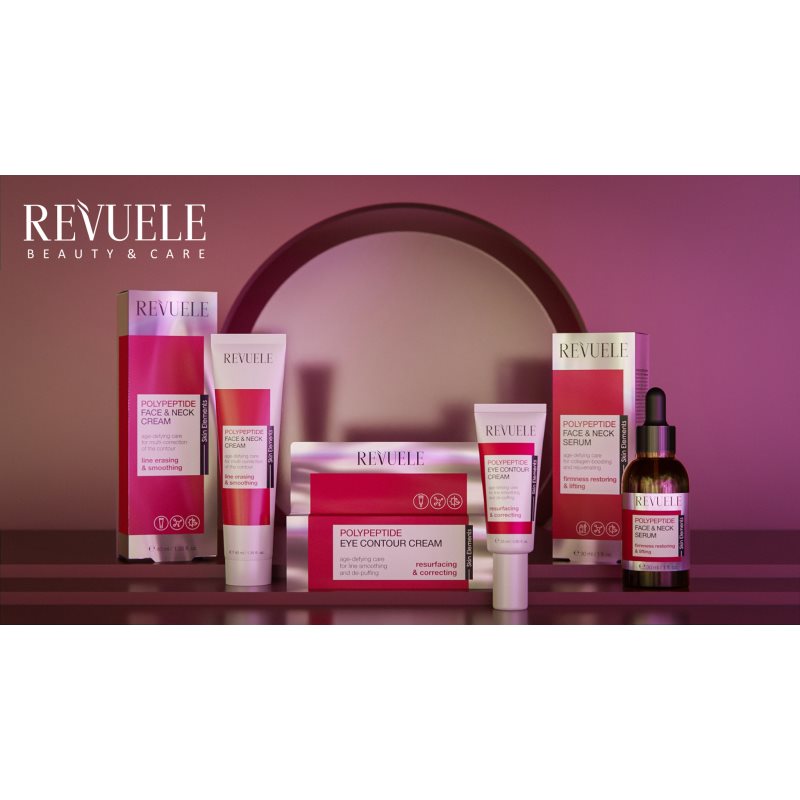 Revuele Polypeptide liftingové zpevňující sérum na obličej a krk 30 ml (obrázek 3)
