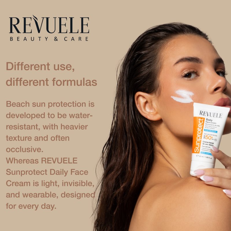 Revuele Sunprotect Oil Control ochranný pleťový krém pro mastnou pleť SPF 50+ 50 ml (obrázek 4)