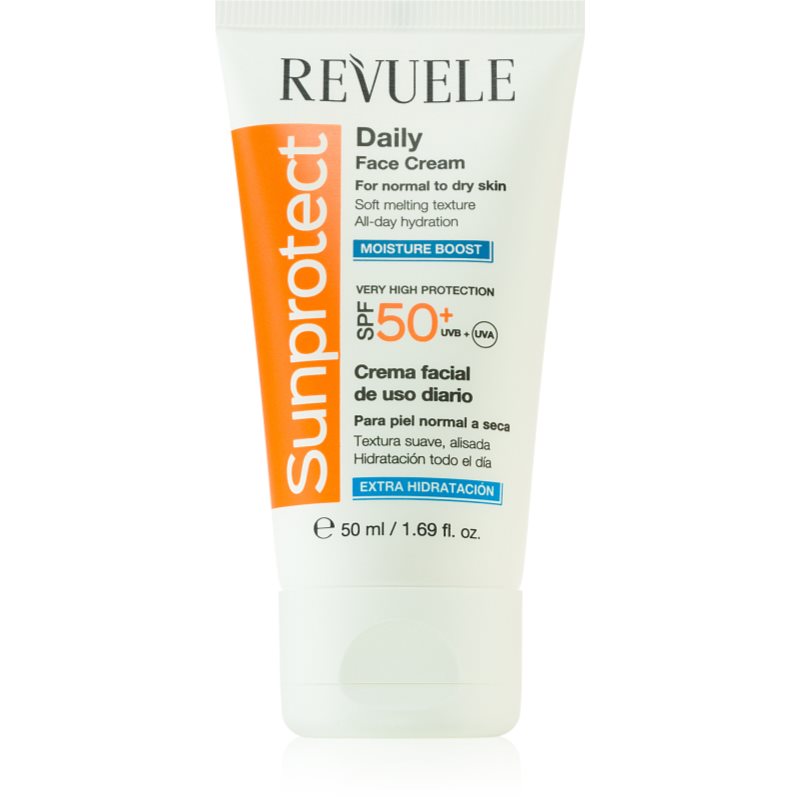 Revuele Sunprotect Moisture Boost crema idratante giorno SPF 50+ 50 ml