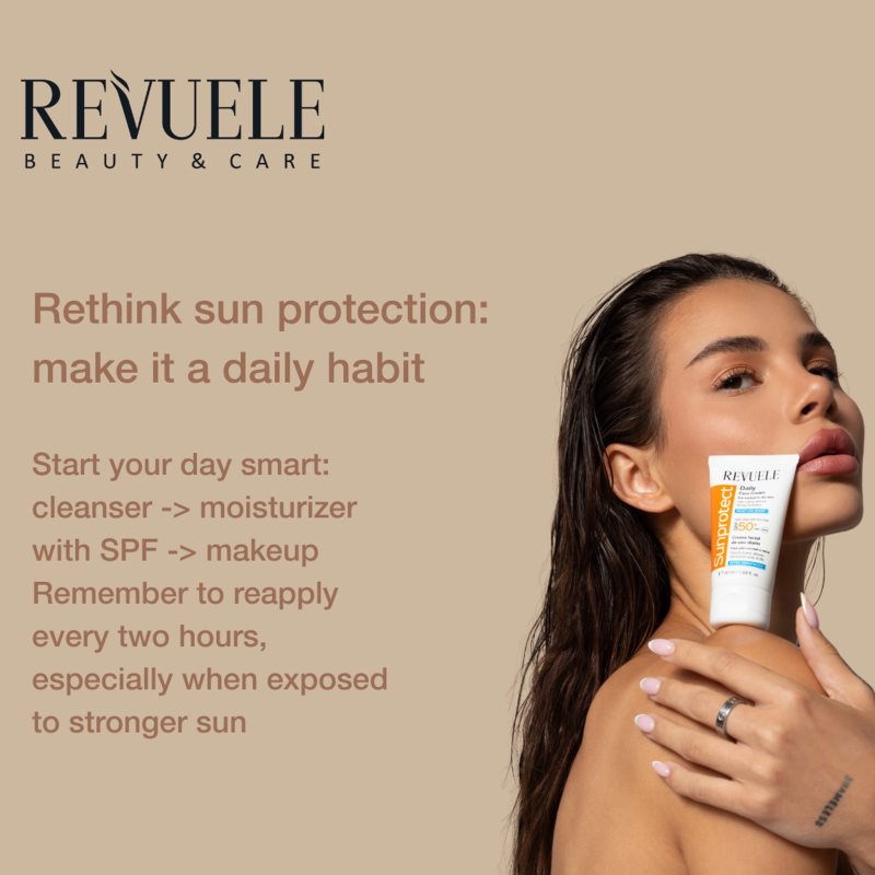 Revuele Sunprotect Moisture Boost hydratační denní krém SPF 50+ 50 ml (obrázek 6)
