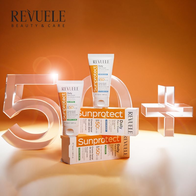 Revuele Sunprotect Moisture Boost hydratační denní krém SPF 50+ 50 ml (obrázek 8)