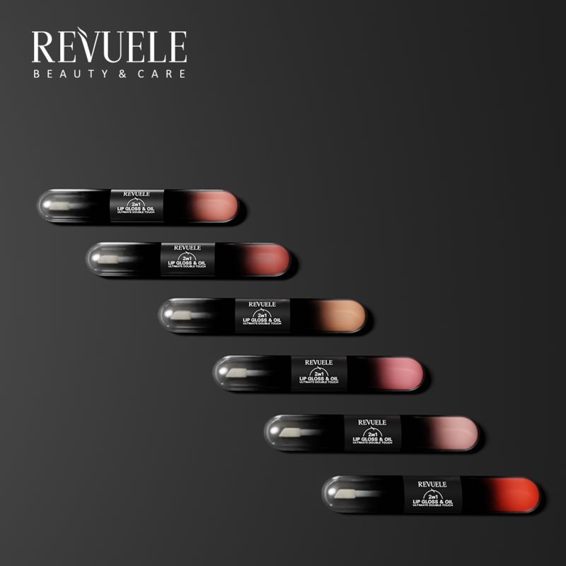 Revuele 2IN1 Lip Gloss & Oil lesk na rty 2 v 1 odstín 03 7 ml (obrázek 5)