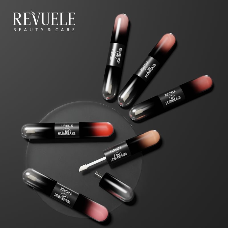 Revuele 2IN1 Lip Gloss & Oil lesk na rty 2 v 1 odstín 07 7 ml (obrázek 4)