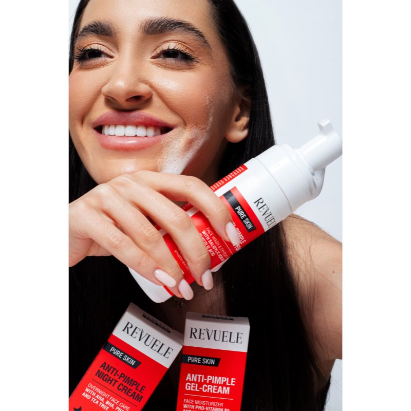Revuele Pure Skin Anti-Pimple čisticí pěna pro problematickou pleť, akné 150 ml (obrázek 4)