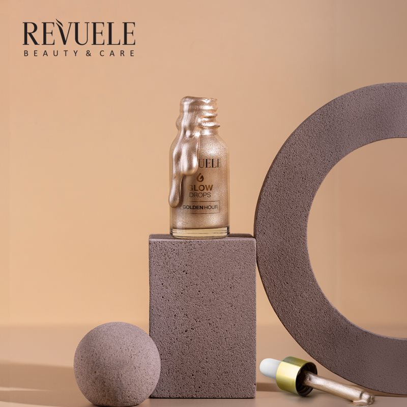 Revuele Glow Drops Golden Hour rozjasňující sérum na tělo a obličej 20 ml (obrázek 3)