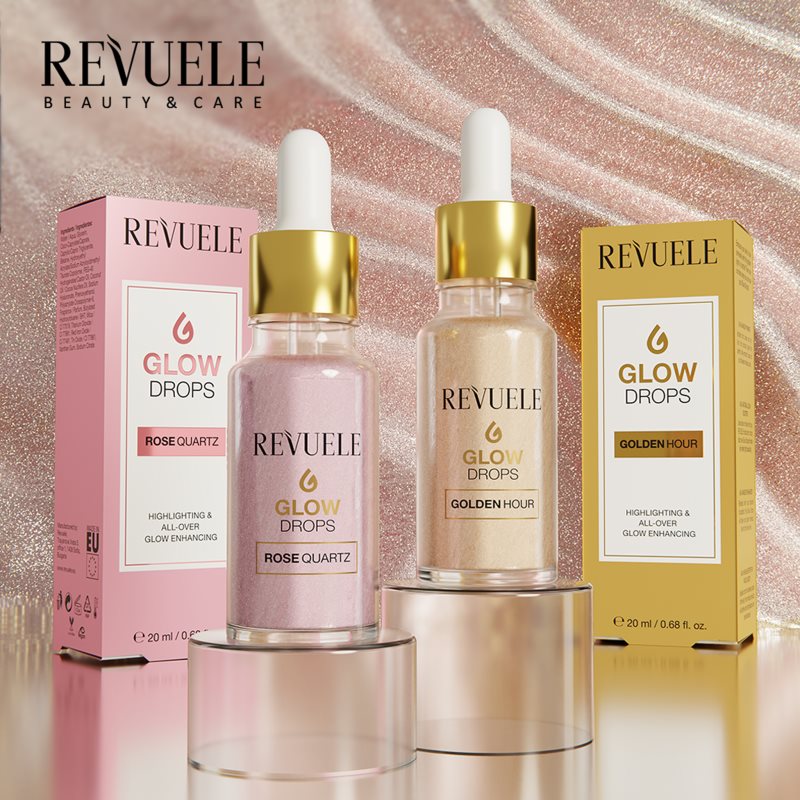 Revuele Glow Drops Golden Hour rozjasňující sérum na tělo a obličej 20 ml (obrázek 5)