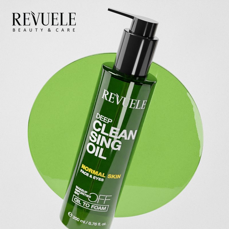 Revuele Cleansing Oil Deep hloubkově čisticí olej na obličej a oči 200 ml (obrázek 3)