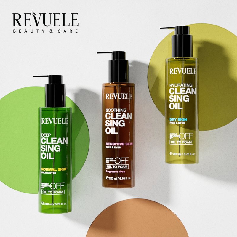 Revuele Cleansing Oil Deep hloubkově čisticí olej na obličej a oči 200 ml (obrázek 4)