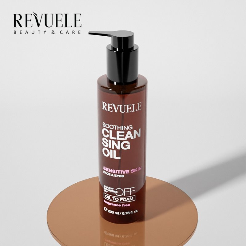 Revuele Cleansing Oil Soothing zklidňující čisticí olej pro citlivou pleť 200 ml (obrázek 3)