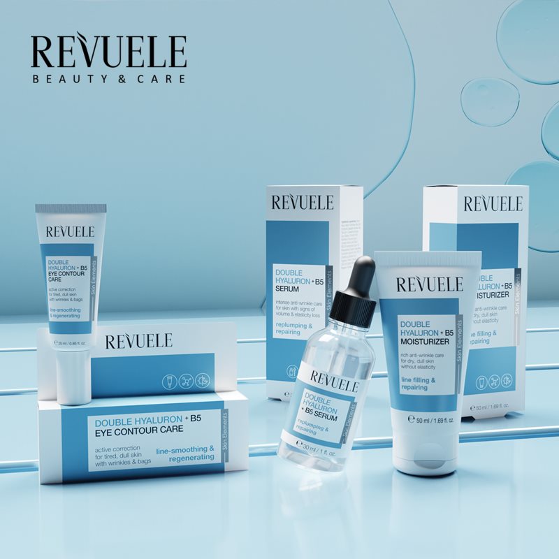 Revuele Double Hyaluron + B5 Moisturizer hydratační a zvláčňující krém proti vráskám 50 ml (obrázek 4)