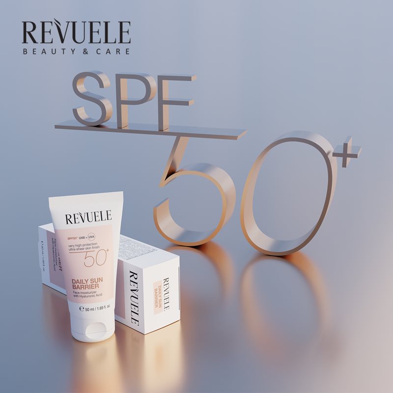 Revuele Daily Sun Barrier SPF 50+ hydratační pleťový krém SPF 50+ 50 ml (obrázek 4)