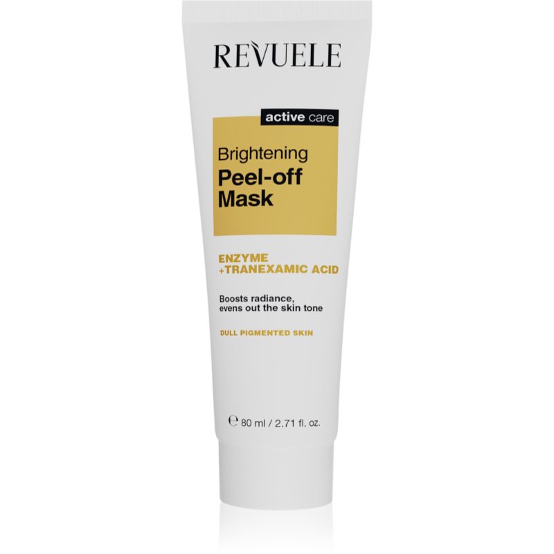 Revuele Active Care slupovací maska pro rozjasnění pleti 80 ml