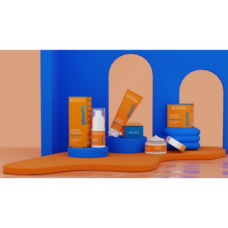 Thumbnail - Revuele Glowify Go Glow! sanftes Peeling zur Verjüngung der Gesichtshaut 80 ml